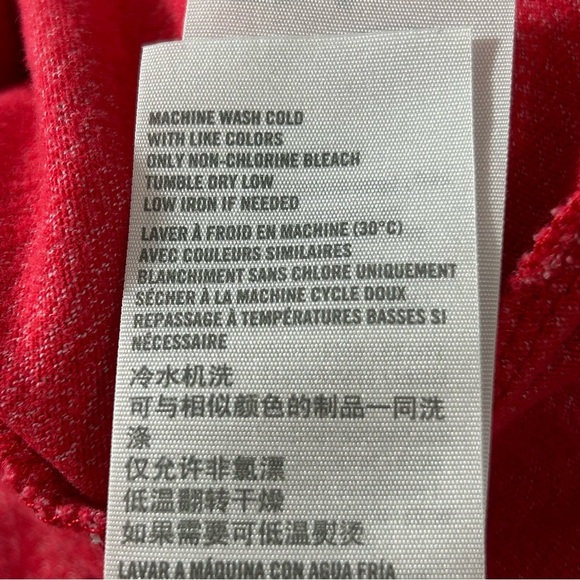 Abercrombie & Fitch Muscle T-Shirt Short Sleeve Big Moose Men's Red Size XL - Picture 5 of 7